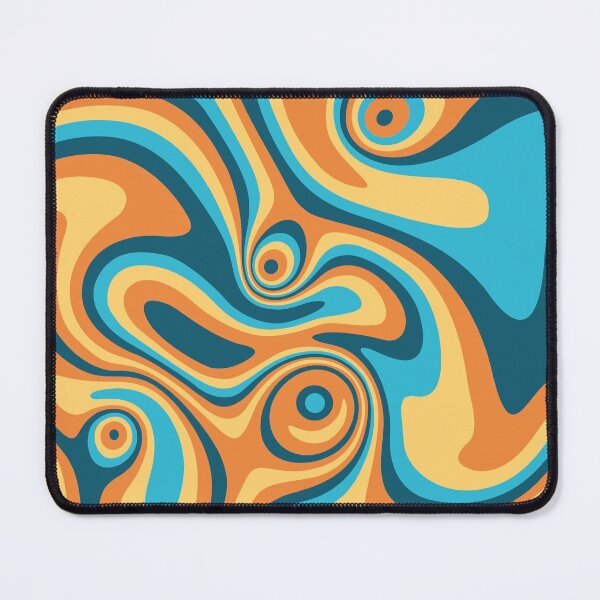Item preview, Orange and blue marble designed and sold by Captain Chromatic.