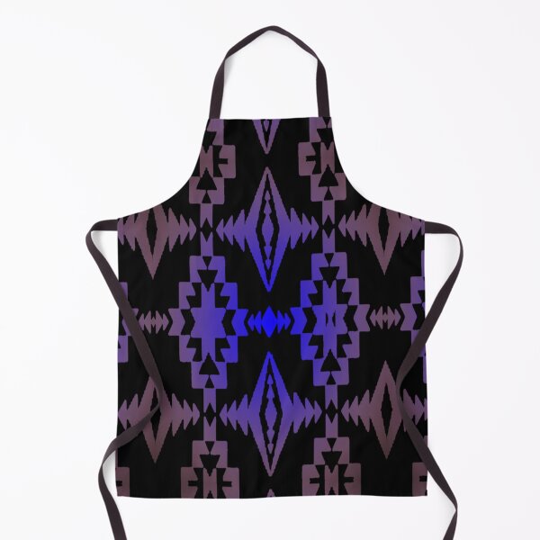 Item preview, Dark Grey / Blue Gradient Native Blanket Print designed and sold by JMWCD.