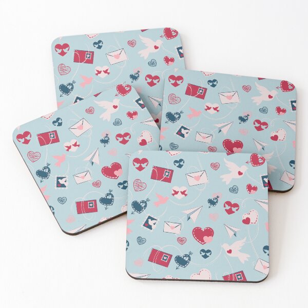 Item preview, Cute Valentine air mail and messages  designed and sold by Melissa Plugge-Dekker.
