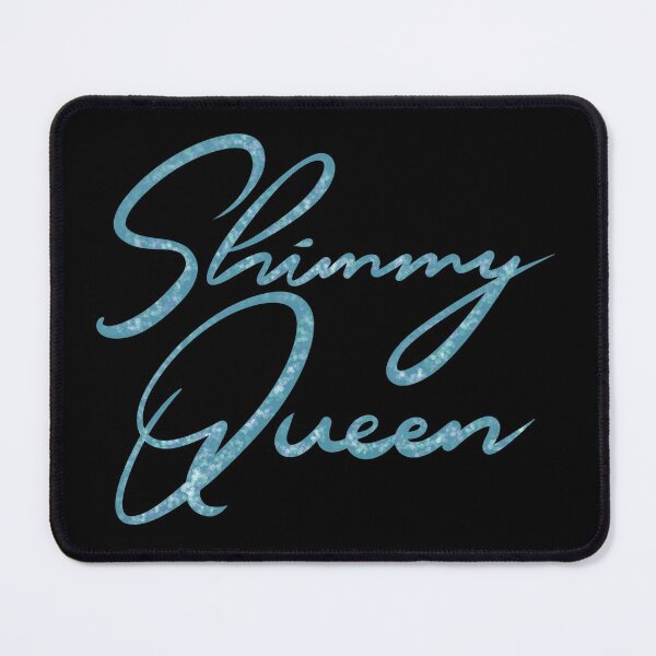 Item preview, Shimmy Queen Sparkly Blue and Black designed and sold by meleyart.