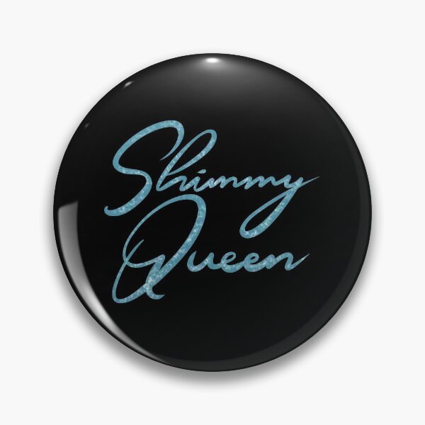 Item preview, Shimmy Queen Sparkly Blue and Black designed and sold by meleyart.