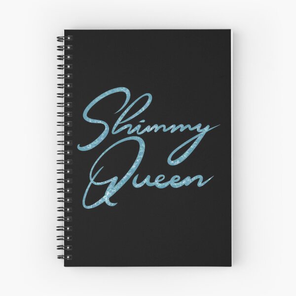 Item preview, Shimmy Queen Sparkly Blue and Black designed and sold by meleyart.