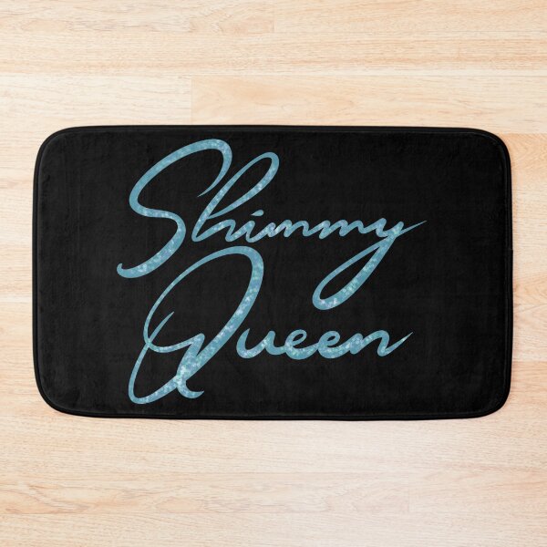 Item preview, Shimmy Queen Sparkly Blue and Black designed and sold by meleyart.