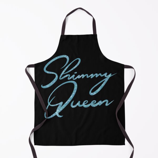 Item preview, Shimmy Queen Sparkly Blue and Black designed and sold by meleyart.