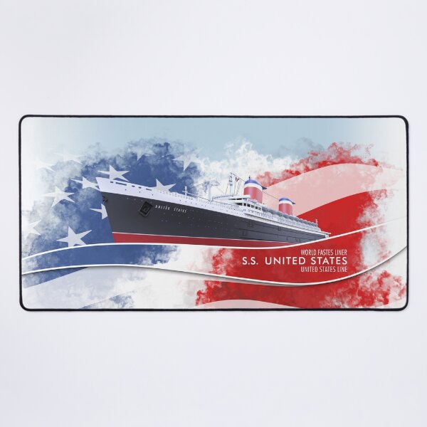 Item preview, SS United States designed and sold by Historical Ocean Liners.