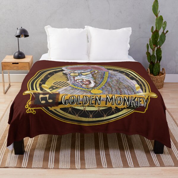 Item preview, Cool GOLDEN Monkey - Music Rapper #2 design designed and sold by OMdesign10.