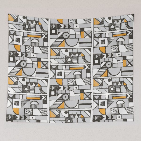 Item preview, Raw Geometry Sketch 2 designed and sold by kallyfactory.