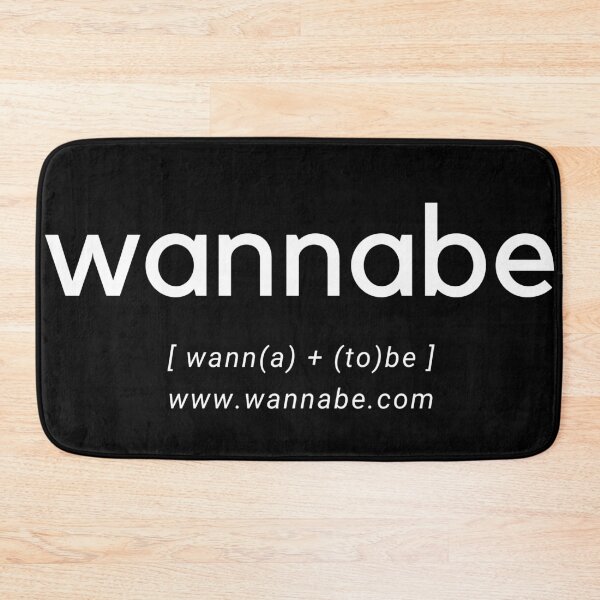 Item preview, Wannabe- Funny cute simple designed and sold by MAEffects.