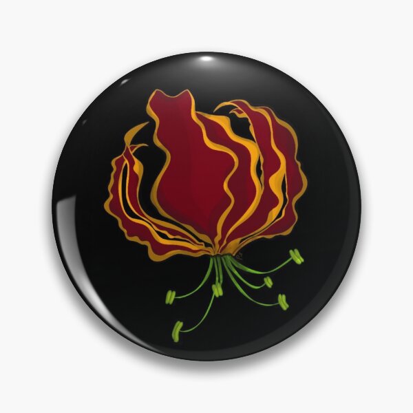 Item preview, Fiery flame lily designed and sold by puntoism.