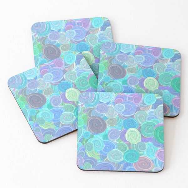 Item preview, Colorful waves designed and sold by Myungja Anna Koh.
