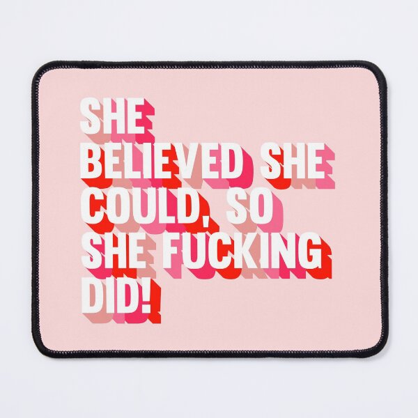 Item preview, She Did designed and sold by cafelab.