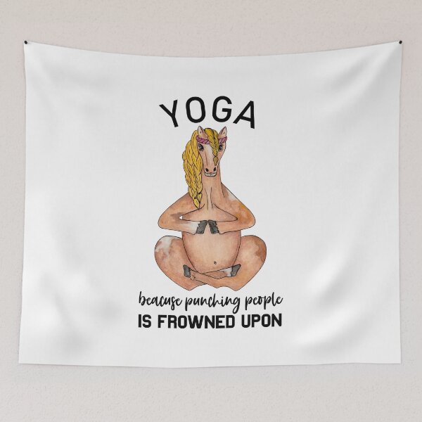 Item preview, funny yoga quotes-funny sublimation designed and sold by Hartics.