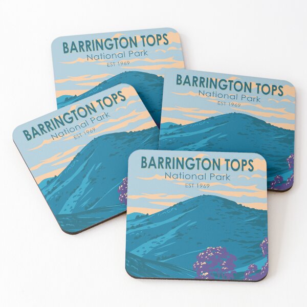 Item preview, Barrington Tops National Park Australia Vintage designed and sold by KrisSidDesigns.