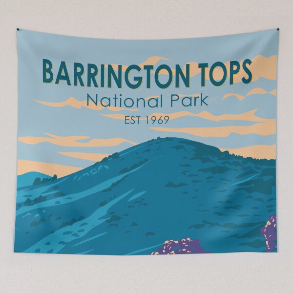 Item preview, Barrington Tops National Park Australia Vintage designed and sold by KrisSidDesigns.