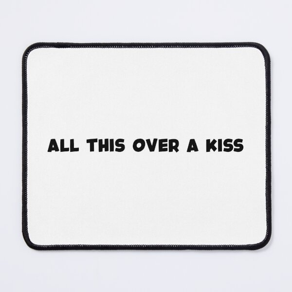 Item preview, All This Over a Kiss (Black) designed and sold by FilipeFerreira.
