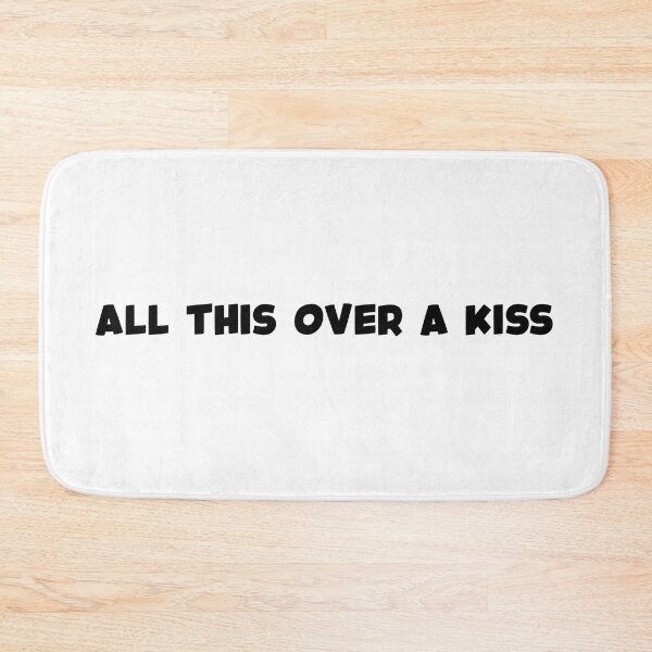 Item preview, All This Over a Kiss (Black) designed and sold by FilipeFerreira.