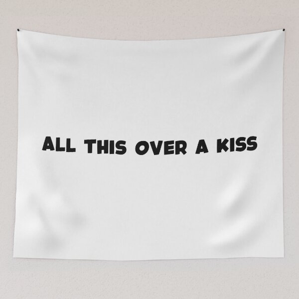 Item preview, All This Over a Kiss (Black) designed and sold by FilipeFerreira.