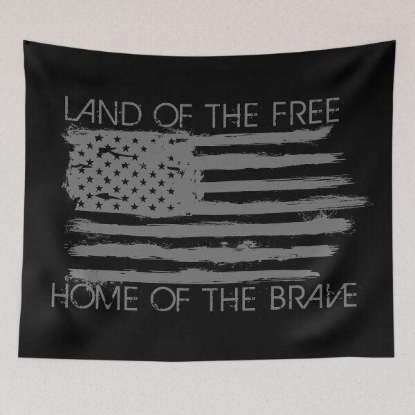 Artikelvorschau, Land der Freien - Amerikanische Flagge entworfen und verkauft von RaveStudios.