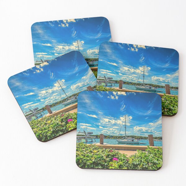 Item preview, Oak Bluffs Harbor, Martha's Vineyard designed and sold by GestaltImagery.