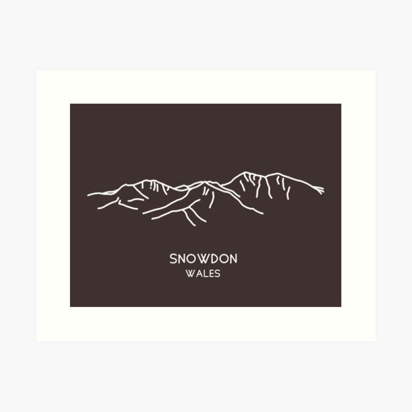 Snowdon Art Print