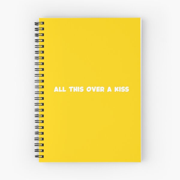 Item preview, All This Over a Kiss (Yellow BG) designed and sold by FilipeFerreira.