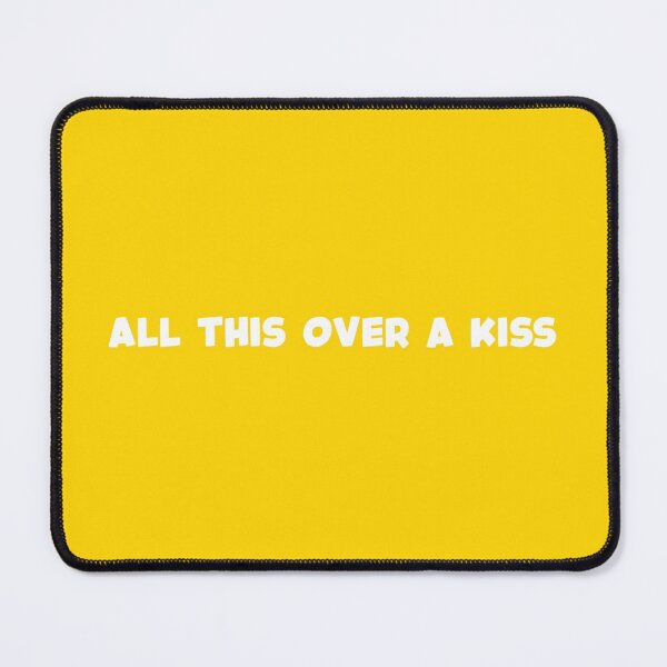 Item preview, All This Over a Kiss (Yellow BG) designed and sold by FilipeFerreira.