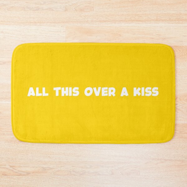 Item preview, All This Over a Kiss (Yellow BG) designed and sold by FilipeFerreira.