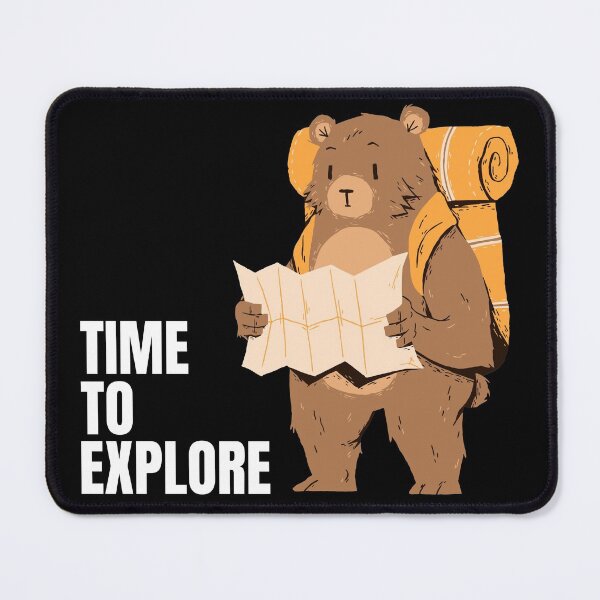 Item preview, Time To Explore Bear In The Nature designed and sold by EyanShop.