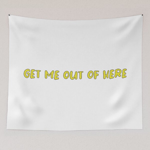 Item preview, Get Me Out Of Here (Yellow) designed and sold by FilipeFerreira.