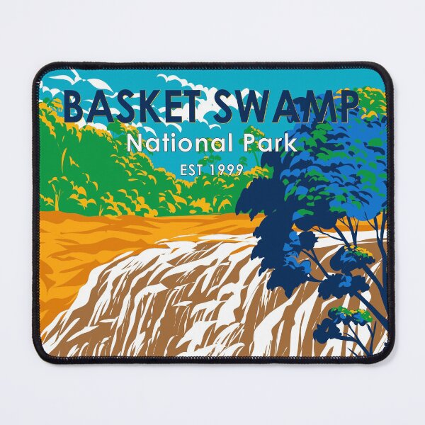 Item preview, Basket Swamp National Park Australia Vintage designed and sold by KrisSidDesigns.