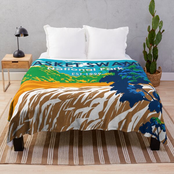 Item preview, Basket Swamp National Park Australia Vintage designed and sold by KrisSidDesigns.