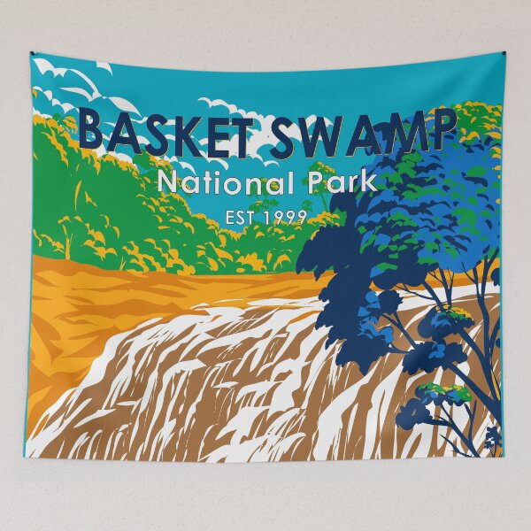 Item preview, Basket Swamp National Park Australia Vintage designed and sold by KrisSidDesigns.
