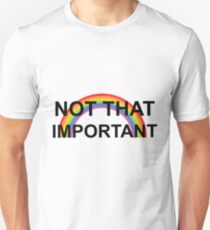 not that important- harry styles Unisex T-Shirt