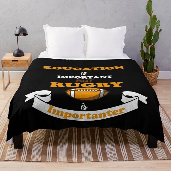 Item preview, education is important but rugby is importanter designed and sold by Innovational.
