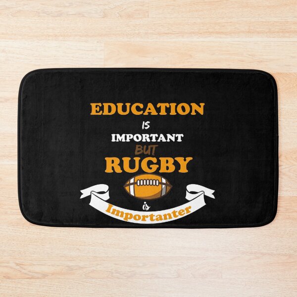 Item preview, education is important but rugby is importanter designed and sold by Innovational.