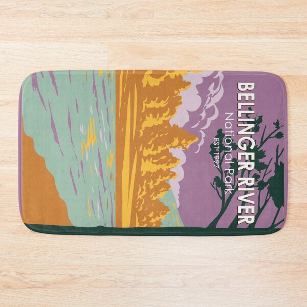 Item preview, Bellinger River National Park Australia Vintage designed and sold by KrisSidDesigns.