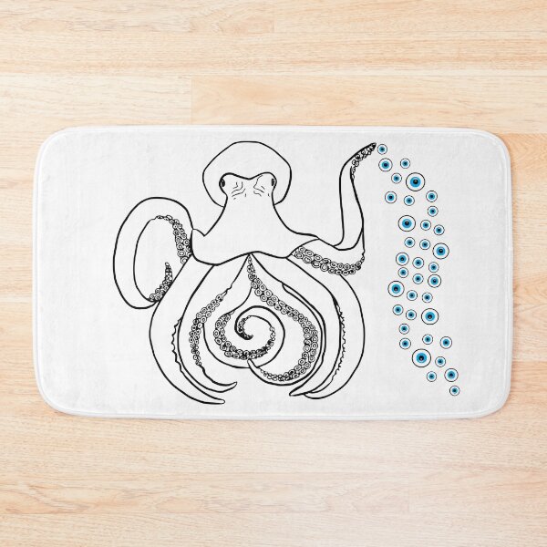 Item preview, Trippy Octopus Little Teapot with Eyeball Bubbles designed and sold by Ciara Shortall.