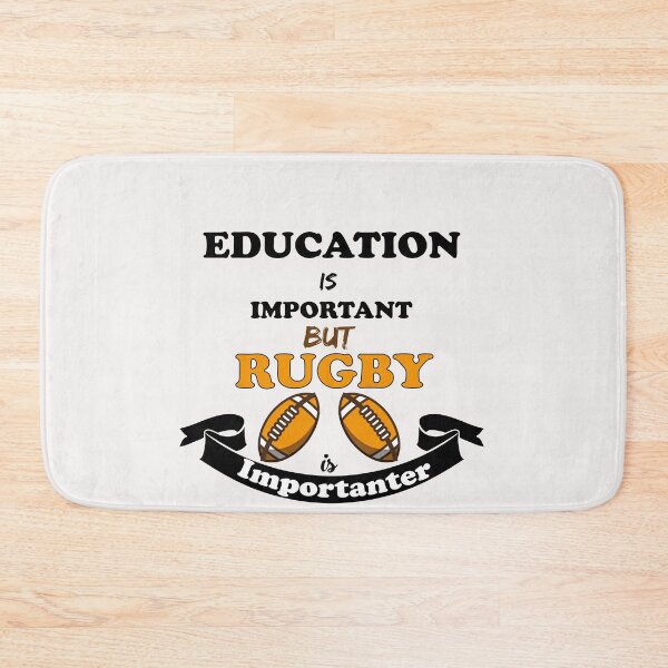 Item preview, education is important but rugby is importanter designed and sold by Innovational.