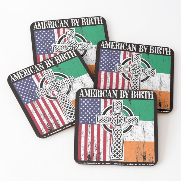 Item preview, Irish By Blood American By Birth Patriot By Choice - Ireland T-Shirt designed and sold by BeckFrankie.