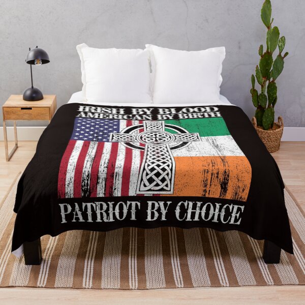 Item preview, Irish By Blood American By Birth Patriot By Choice - Ireland T-Shirt designed and sold by BeckFrankie.