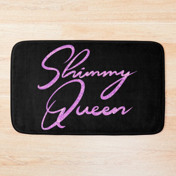 Item preview, Shimmy Queen Sparkly Pink on Black  designed and sold by meleyart.