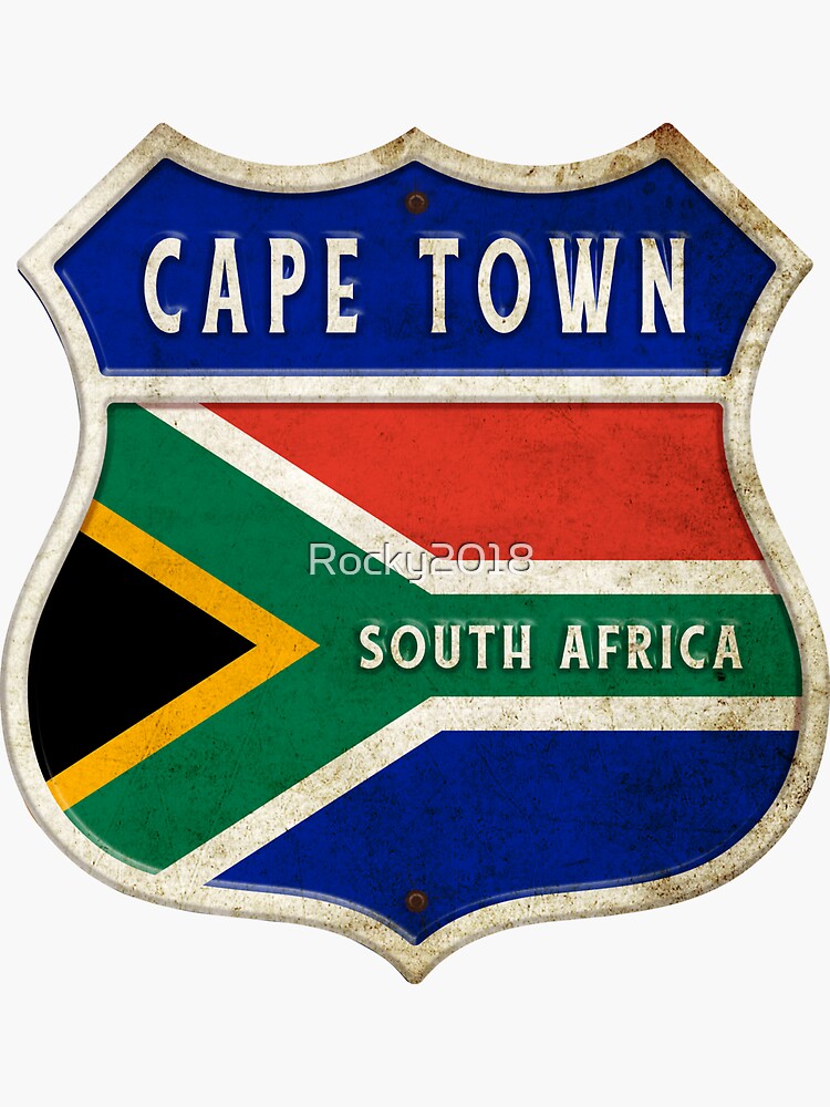 "Cape Town South Africa Coat of Arms" Sticker for Sale by Rocky2018