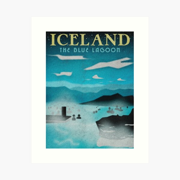 Iceland's Blue Lagoon Art Print