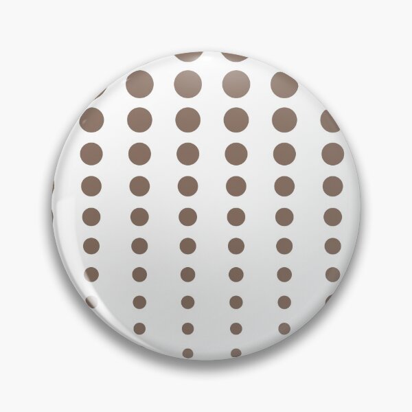 Item preview, Brown and White Reduced Polka Dot Pattern Pairs DE 2022 Trending Color Wandering Road DE6076 designed and sold by ColorOfTheYears.
