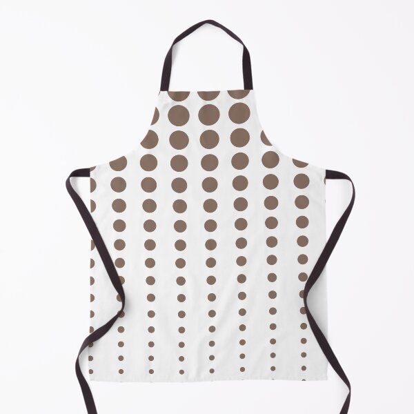 Item preview, Brown and White Reduced Polka Dot Pattern Pairs DE 2022 Trending Color Wandering Road DE6076 designed and sold by ColorOfTheYears.