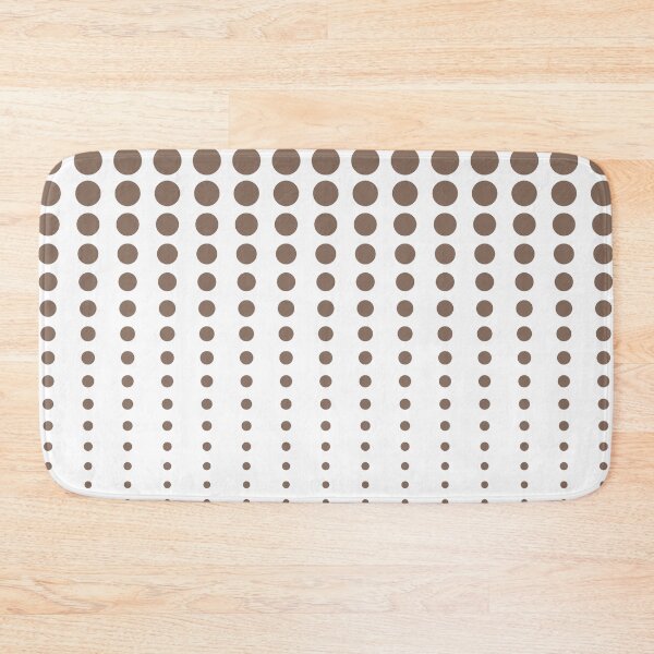 Item preview, Brown and White Reduced Polka Dot Pattern Pairs DE 2022 Trending Color Wandering Road DE6076 designed and sold by ColorOfTheYears.