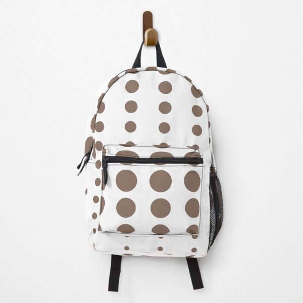 Item preview, Brown and White Reduced Polka Dot Pattern Pairs DE 2022 Trending Color Wandering Road DE6076 designed and sold by ColorOfTheYears.