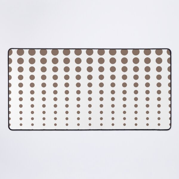 Item preview, Brown and White Reduced Polka Dot Pattern Pairs DE 2022 Trending Color Wandering Road DE6076 designed and sold by ColorOfTheYears.