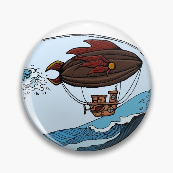 Item preview, Airship in a Bottle designed and sold by Corin-rai.