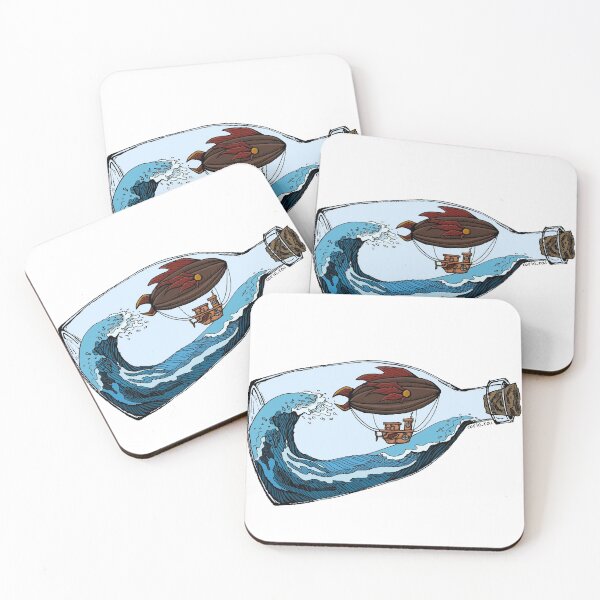 Item preview, Airship in a Bottle designed and sold by Corin-rai.